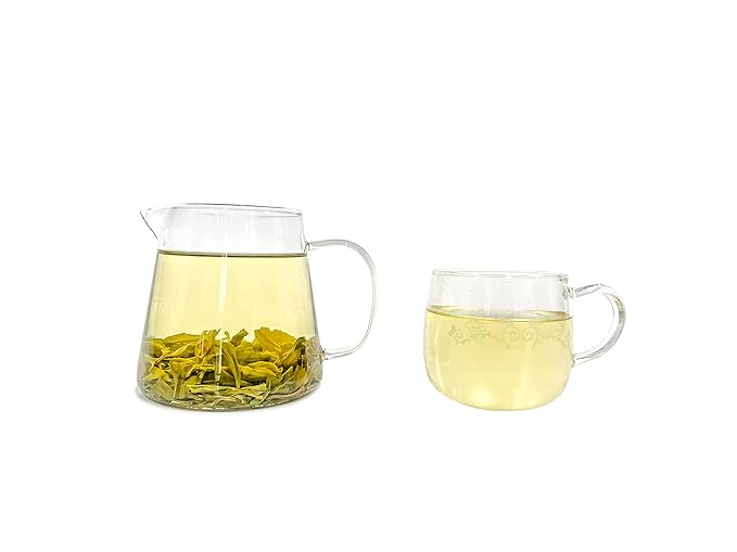 TIAN HU SHAN Green tea loose leaf, 8 Ounce (Pack of 1)