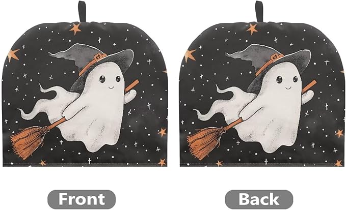 Ghost Tea Cozy for Teapot Insulated All Saints' Day Tea Pot Cozy for Keeping Warm,Reusable Teapot Dust Protector