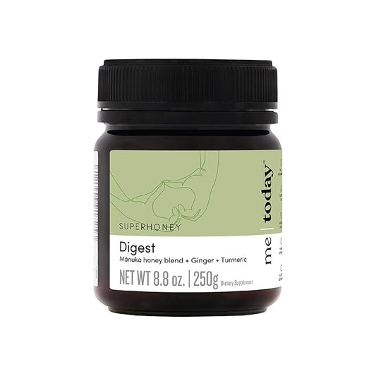 me today - Digest New Zealand Mānuka honey blend infused with ginger, turmeric (8.8oz/250g)