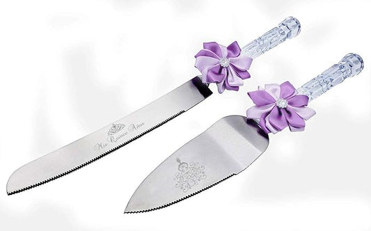 GIFTS INFINITY Personalized Mis Quince Anos Cake Knife and Server Set Valentine's Day Gift (Ct-101PUT)
