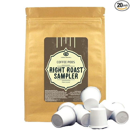 The Right Roast Sampler Singlicious Single-cup Coffee Pack Sampler