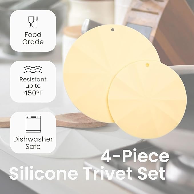 Larder & Vine 24 Piece Set (Limoncello) | Bakeware Set, Utensil Set, and Trivets