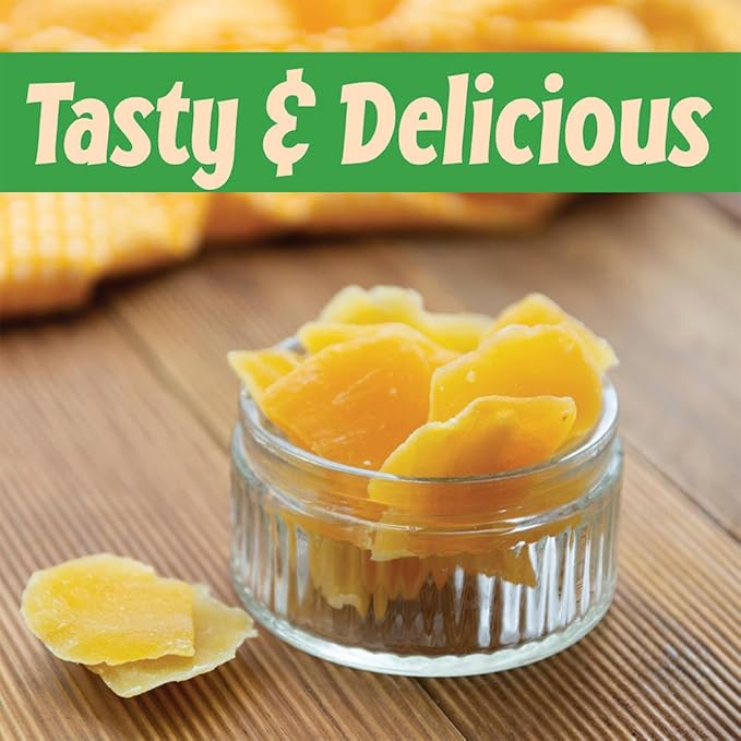 Sincerely Nuts Dried Mango Slices Lightly Sweetened & Unsulfured 1LB Bag- Antioxidant Rich - Scrumptious Taste - Guaranteed Freshness ??Kosher Certified