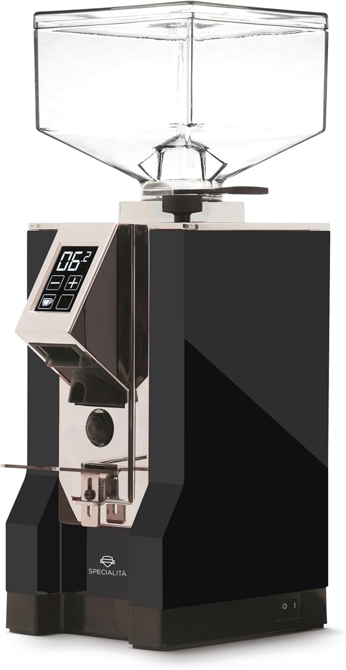 Diletta Bello+ Espresso Machine and Eureka Mignon Specialita Grinder Bundle (Black)