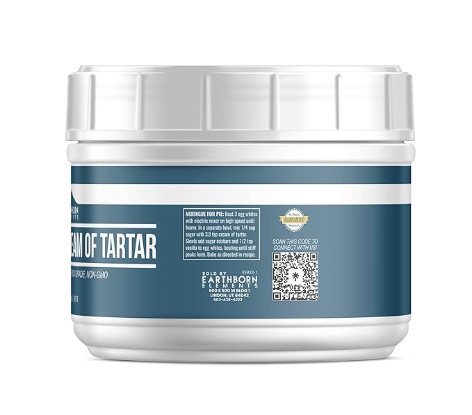 Earthborn Elements Cream of Tartar (2 lb), Baking Ingredient, Non GMO