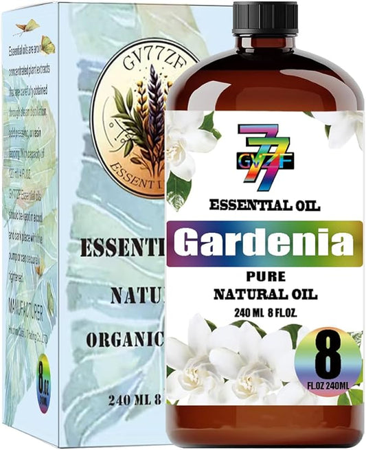 Gardenia Essential Oil (8 oz / 240 ml) ??Gardenia Oils for diffusers, humidifiers, Home Baths, Cleaning Products, Yoga, DIY Soaps and DIY Scented Candles
