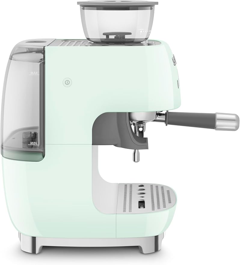 Smeg Semi-Automatic Espresso Machine (Pastel Green)