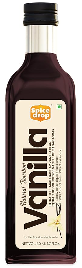 Pure Madagascar Vanilla Extract ??Alcohol-Free, 1.69 Oz ??100% Natural, Rich & Aromatic ??Perfect for Baking, Desserts, Milkshakes & Ice Cream ??Superior to Vanilla Essence