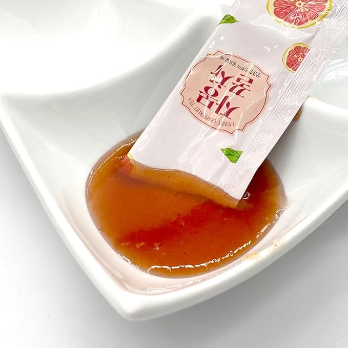 KAYFOOD Garden Honey Grapefruit Tea Powdered & Earl Grey Black Tea Bag Mix 10 Sticks (5.56oz), (Honey Grapefruit 5 Sticks & Early Grey Black 5 Teabags)