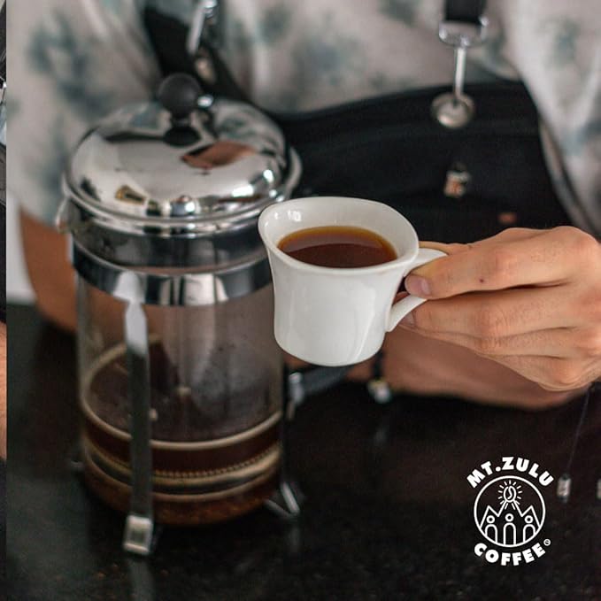 Mt Zulu Colombian Supremo ??Small Batch Artisanal Roast, Smooth & Balanced, Sun-Dried Microlot Gourmet Coffee Beans, 12 oz Bag