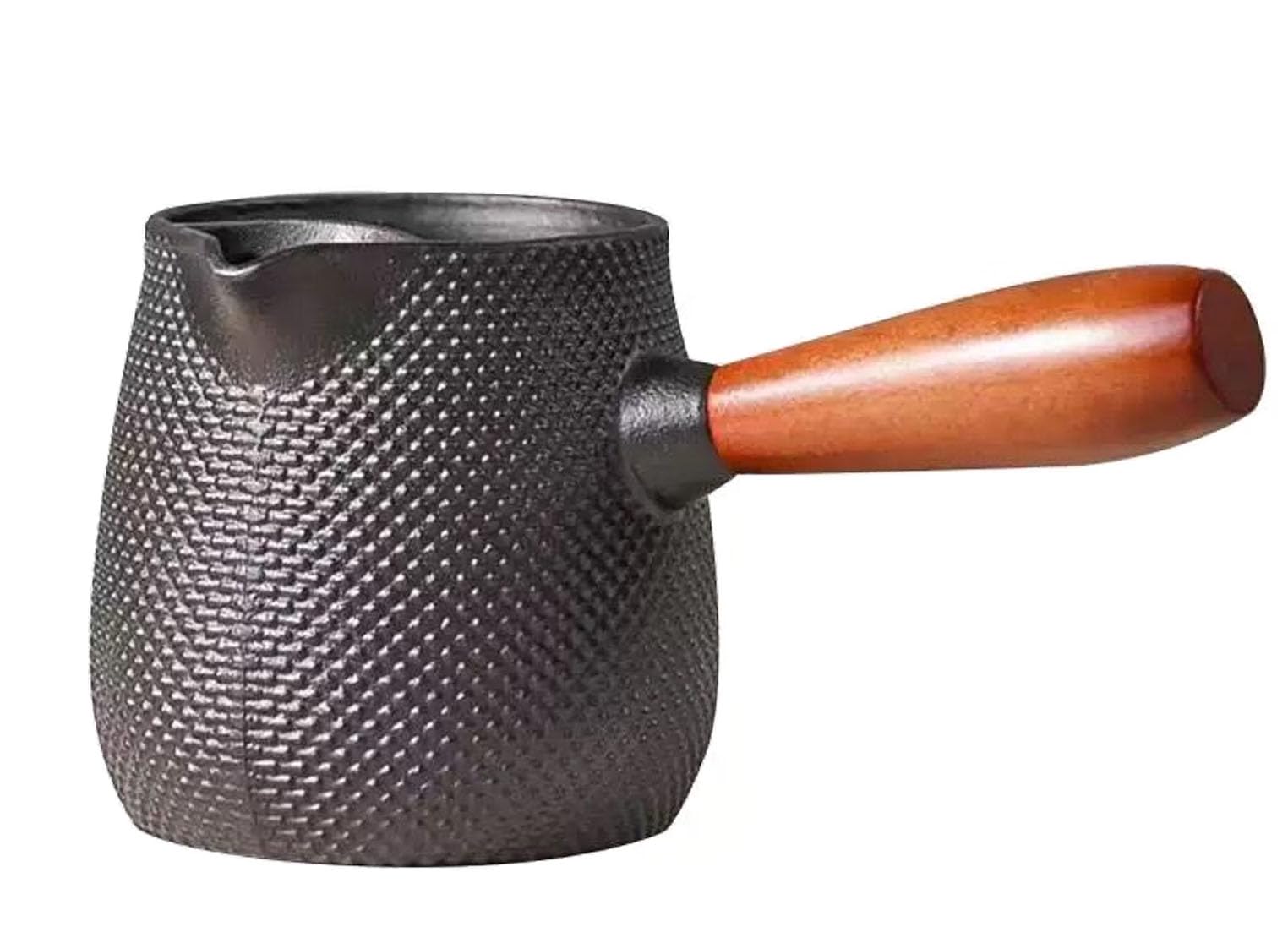 Beminh Cast Iron Teapot Stovetop-Tea Pourer Milk Pot Milk Steamer 20 oz-Loose Leaf Tetsubin with