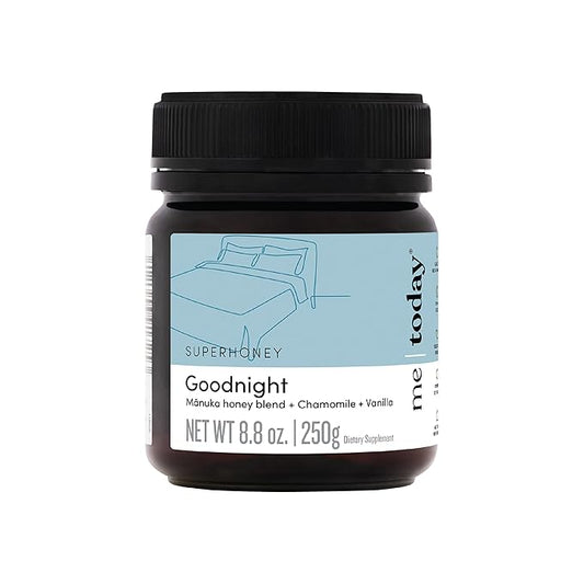 Me Today – Goodnight Mānuka Honey Blend with Chamomile and Vanilla (250g/8.8oz), 8.08 Ounce (Pack of 1)