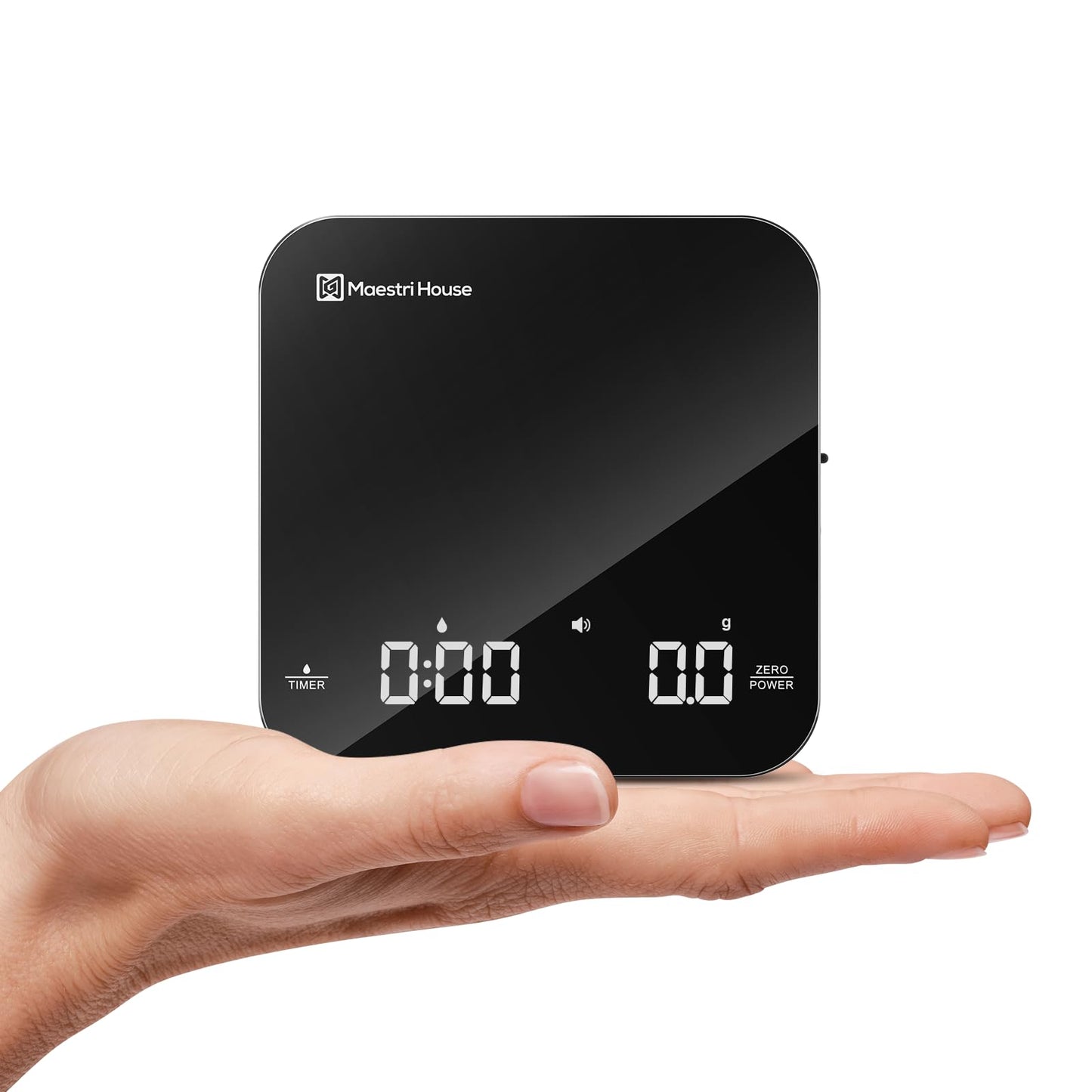Maestri House S2 Espresso Coffee Scale with Timer 0.1g Precision Shot Scale