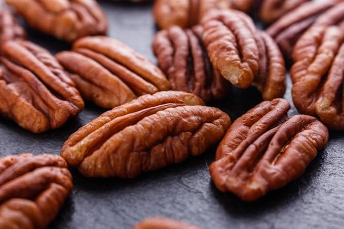 Premium Raw Pecan Halves 44oz (2.75 lb) | American-Grown, Non-GMO | Batch Tested Gluten & Peanut Free | No PPO or Preservatives | Rich Flavor for Snacking & Cooking