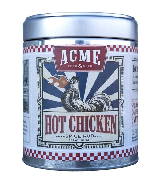 Acme Feed & Seed Nashville Hot Chicken Spice Rub/Seasoning, 12oz