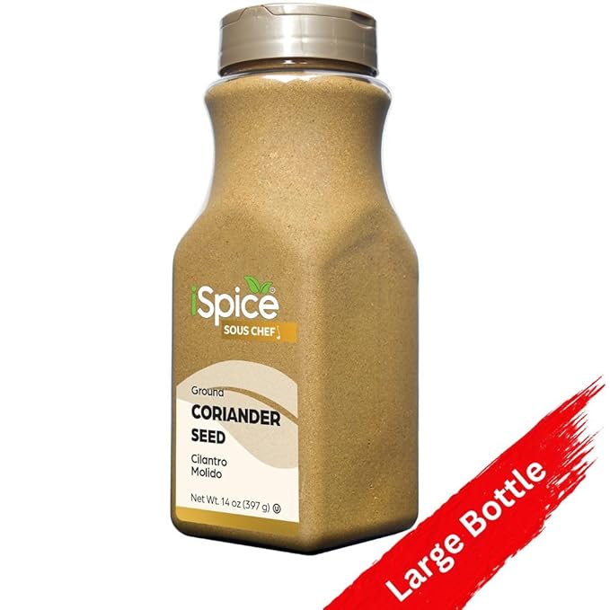 iSpice Coriander Ground | 14 oz | Bulk Size | Gourmet Spice | Kosher