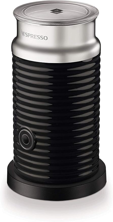 Nespresso Vertuo Coffee and Espresso Maker by Breville, Matte Black with Aeroccino Milk Frother