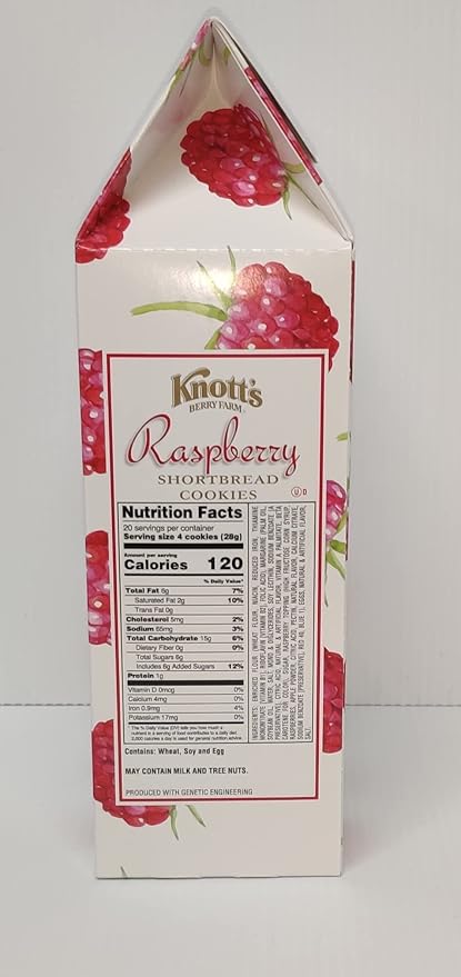 Knott's Berry Farm Shortbread Cookies (Raspberry, 16 oz)