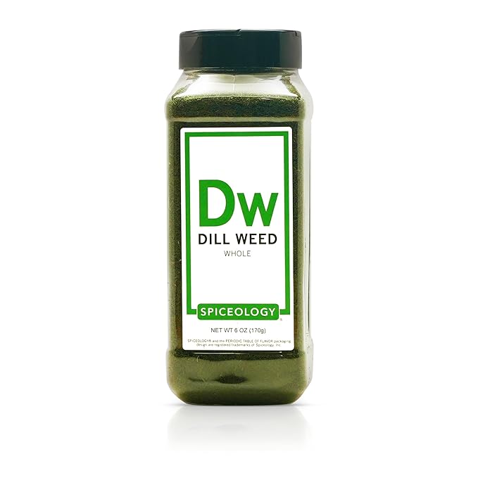 Spiceology - Dried Dill Weed Herb - 6 ounces