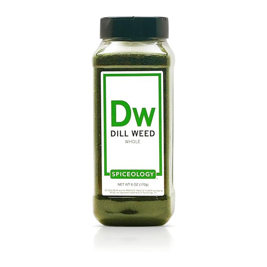 Spiceology - Dried Dill Weed Herb - 6 ounces