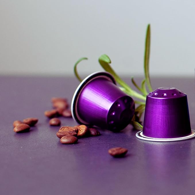 Decaf 'Arezzo': The Dark Roast with the Familiar Flavor You Love | Compatible with Nespresso | 100 Capsules | Decaffeinated