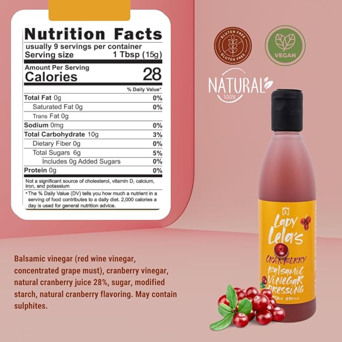 Greek Balsamic Vinegar & Glaze - 2x 8.45oz | Balsamic Vinaigrette Dressing, Balsamic Glaze Drizzle, Salad Dressing | Vegan, Organic-Style, Gluten-Free Greek Dressing - 500ml