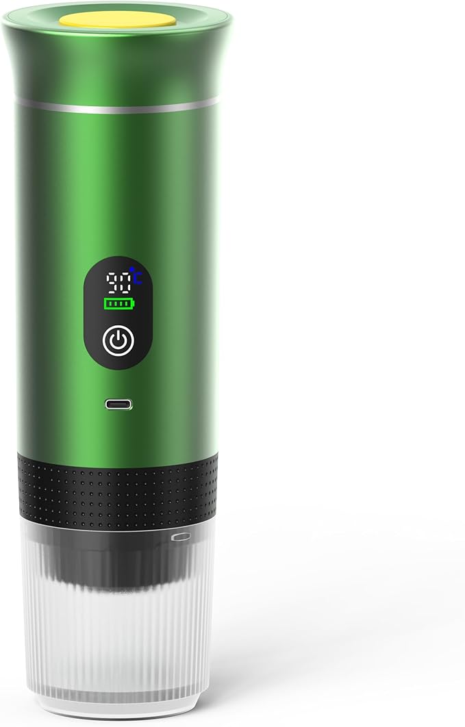 Automatic Espresso Maker ??Dual Hot & Cold Brew ??20 BAR Pressure ??Compact Portable Coffee Machine with Rapid Heating ??Built-In Transparent Cup ??Travel-Friendly Design