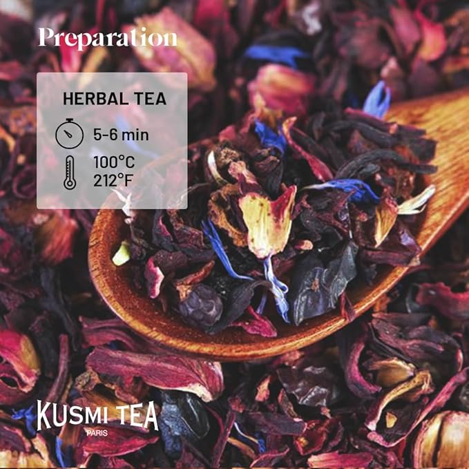 Kusmi Tea - Iced Teas Gift Set - Sampler Assortment Variety Box - Organic Teas - Gift Idea for Men and Women - Flavored Infusions, Hibiscus, Rooibos, Green Tea - 6 Iconic Blends - 24 Tea Bags