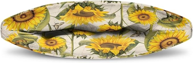 Generic Hudotybom Lovely Sunflower Tea Cozy for Teapot Insulated Large Teapot Cover to Keep Warm Tea Kettle Cover Machine Washable Coffee Pot Cloth Covers Kitchen Home Decorations for Housewife Mom