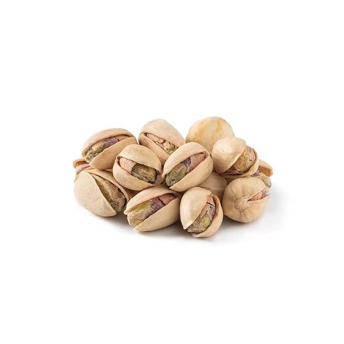 NUTS U.S. ??California Pistachios | Roasted & Salted | No Wax, No Added Color or Flavor | NON-GMO and Natural | Premium Quality Pistachios In Resealable Bags!!! (3 LBS)