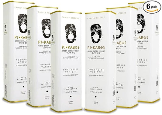 P.J. KABOS 2024/25 Harvest, High Phenolic (450+mg/kg), Premium Greek Extra Virgin Olive Oil