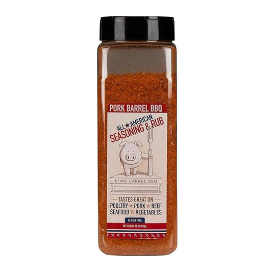 Pork Barrel BBQ All American Seasoning & Rub Catering, 623g