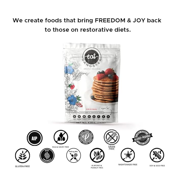 Vegan Variety Pack - Pizza Crust & Flatbread Mix, Pancake & Waffle Mix & Cinnawin Spice Cake & Muffin Mix