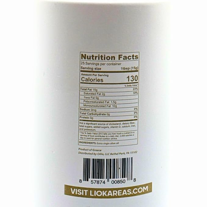 Rx High Phenolic Extra Virgin Olive Oil ??Cold Pressed, Rich in Oleocanthal, Naturally High in Antioxidants, Bold Flavor ??375mL Bottle