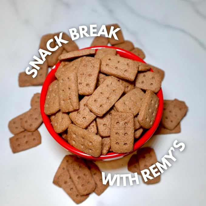 Safe + Fair Remy's Cinnamon Grahams 24ct - Wholesome Healthy Snacks - Bite-Sized Whole Grain Treats - Single-Serve Pouches for School Lunches - Peanut/Tree Nut-Free - EBT Eligible Food Items
