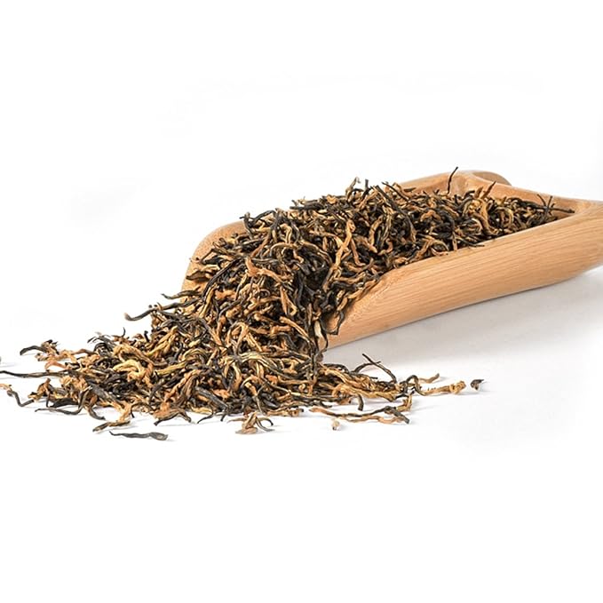 ChaWuWarmSun [A] JinJunMei Black Tea,3.5oz/100g,Chinese Loose Leaf Tea,WuYi Mountain,FuJian China