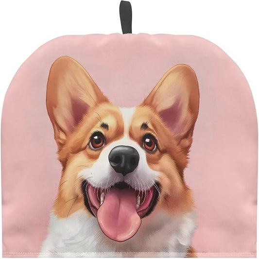 Tea Cozy Insulated 3D Puppy Print Teapot Dust Cover Breakfast Keep Warmer Pot Cover