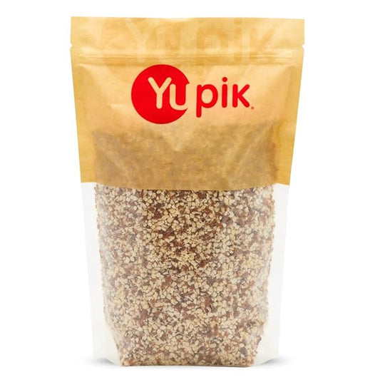 Yupik Blanched Diced Almonds, 2.2 lb (35.2 oz), Kosher, Unsalted, Skinless, Oil-Free, Chopped Nuts, Crunchy Snacks, Source of Fiber, Nut Topping & Inclusion, Ideal for Baking & Cooking