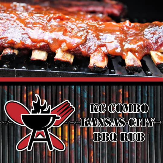 THE TAILGATE FOODIE Rare Pitmaster Gourmet Seasonings | 4 pc Grill Essentials Gift Set | 3 Secret Competition BBQ Spice Blends Great for Ribs, Pork, Brisket, Chicken, Steak *Great Father's Day Gift*