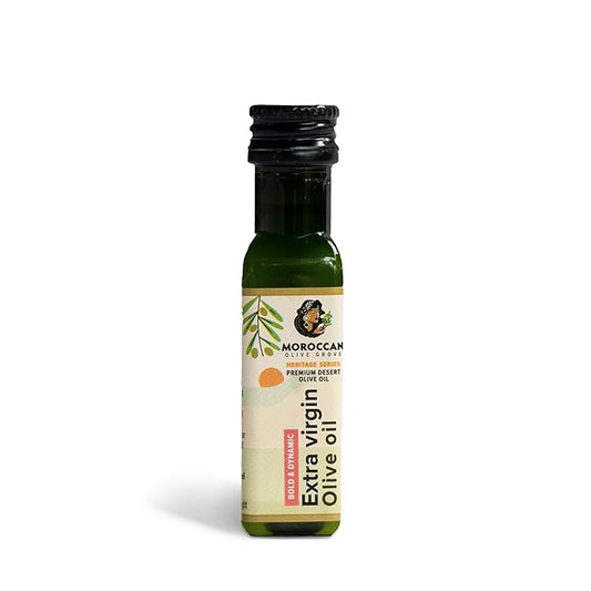 MOROCCAN OLIVE GROVE - The Red Olive Oil, Bold & Dynamic Cold-Pressed Desert Olive Oil Extra