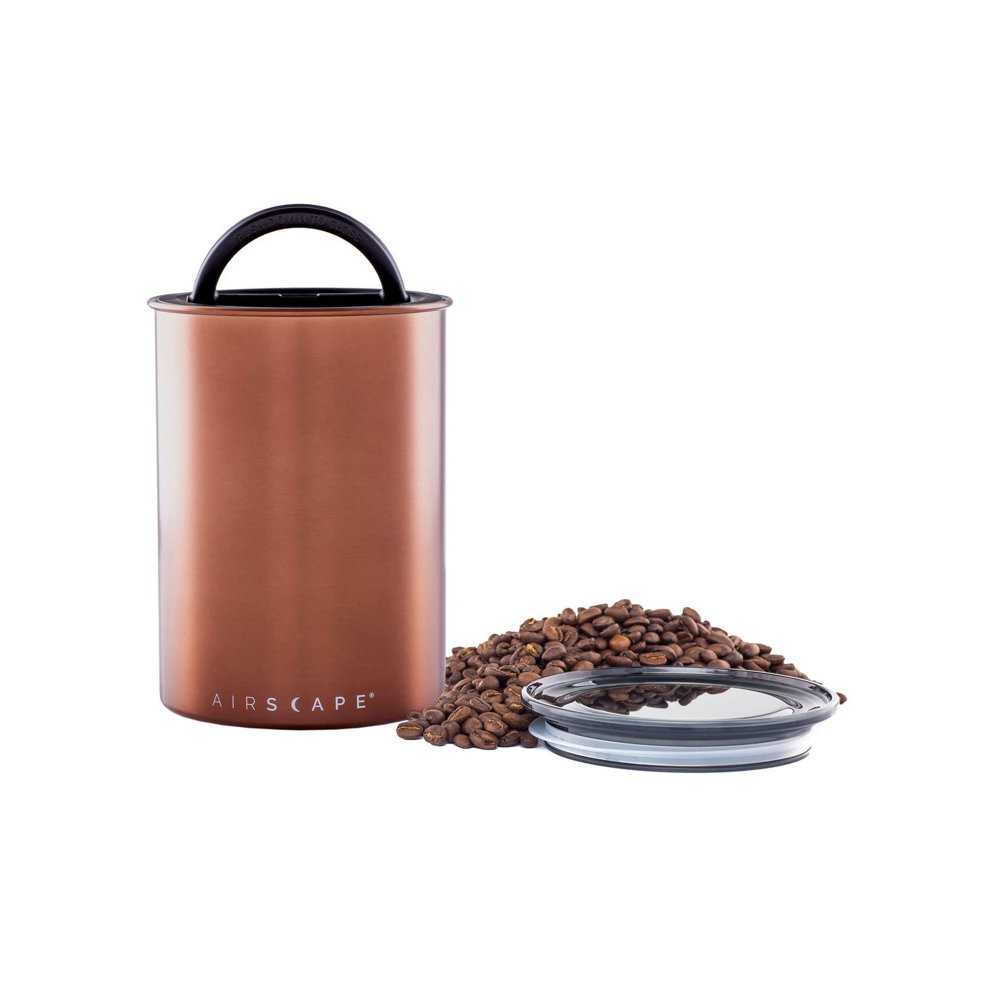 Planetary Design Airscape Airless Coffee Storage | 500g | Brushed Copper