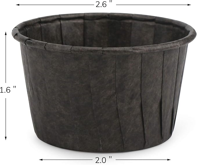 EUSOAR Baking Cups, 50pcs 3.5oz Cupcake Liners, Christmas Muffin Cupcake Liners, Cupcake Wrappers, Cupcake paper, Paper Cupcake Liners Holder, Disposable Ramekins, Muffin Pan Baking Cups
