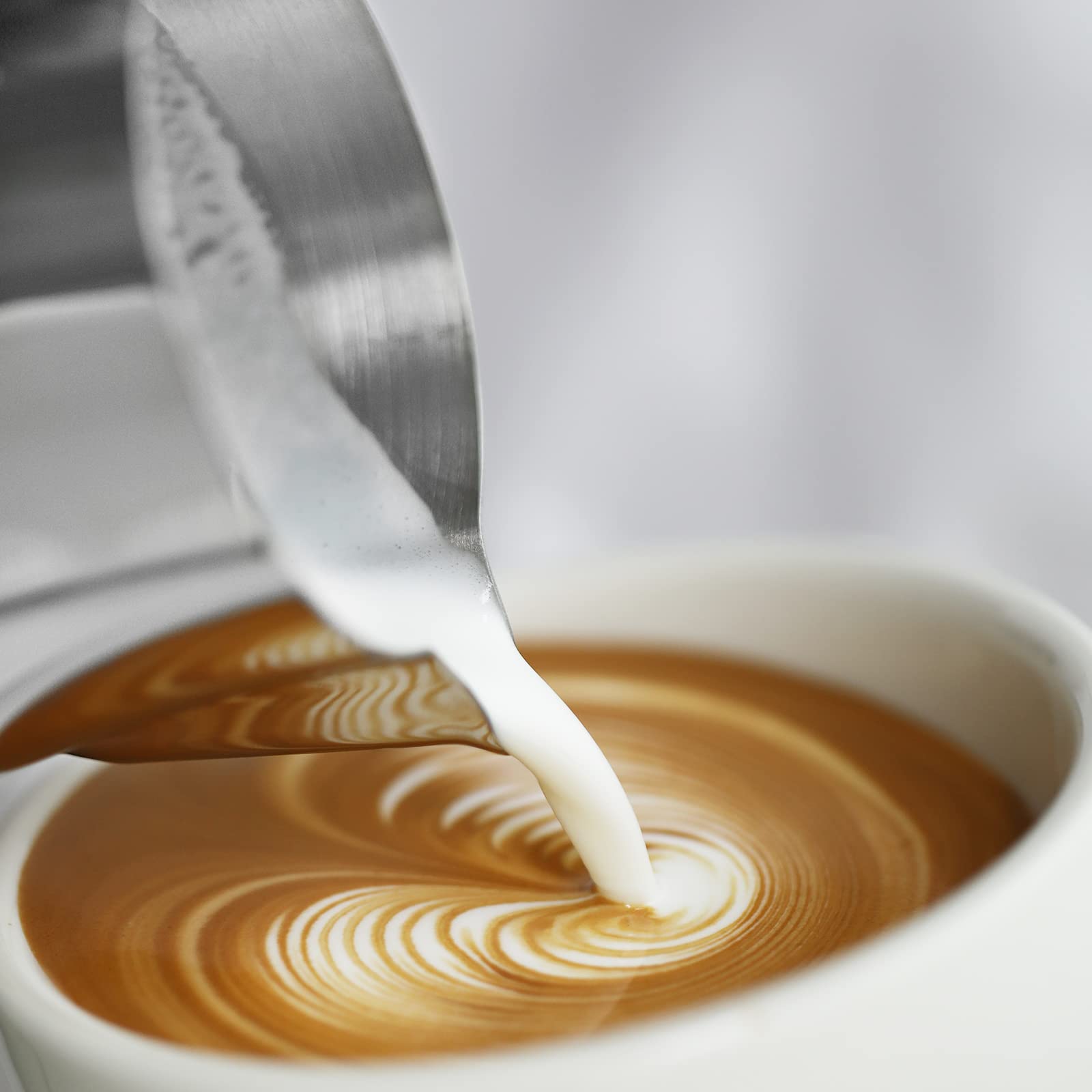 MHW-3BOMBER Milk Frothing Pitcher 12oz/350ml Milk Frother Cup Espresso Steaming Pitcher Stainless