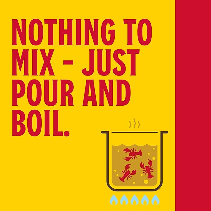 Louisiana Fish Fry Products Crawfish, Shrimp & Crab Boil Seasoning - Spicy & Delicious Seafood Powder Complete Seasoning - Low Salt Cajun Seasoning 16 oz (Pack of 4)