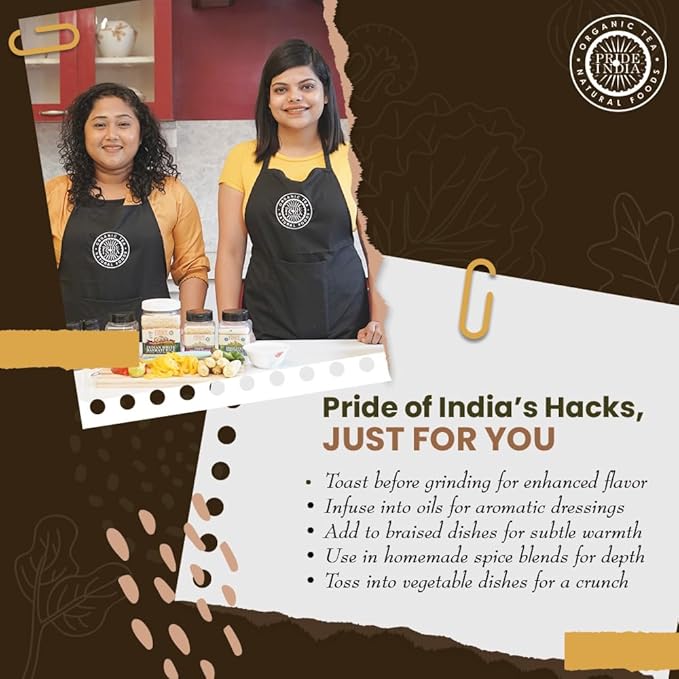 Pride of India – Coriander Seed Whole – Fresh & Gourmet Indian Whole Spice – Good for Curries/Meat/Chicken – Easy to Use – 1.4 oz. Small Dual Sifter Bottle