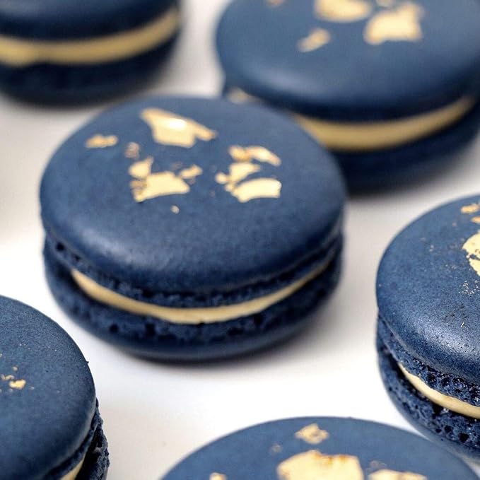 Luster Dust - Navy Blue (4g 1x Jar) | Edible Vegan Dust & Paint for Cake Decorating, Ice Cream, Desserts, Cocktails and Beverages by Bakell