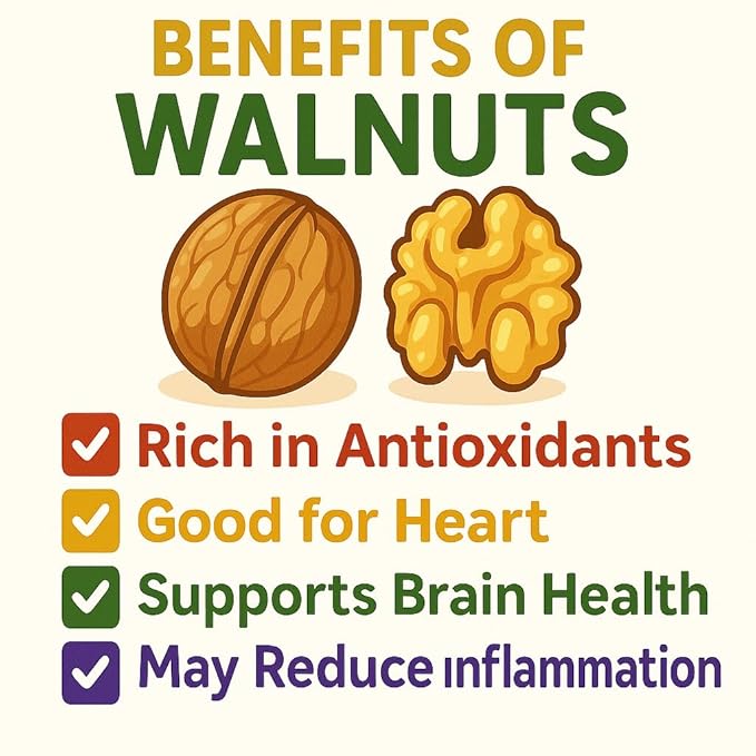 Crazy Nuts | California Grown Whole Walnuts In Shell, 10lb | Raw Walnuts Whole Bulk, Nuts in Shells for Squirrels