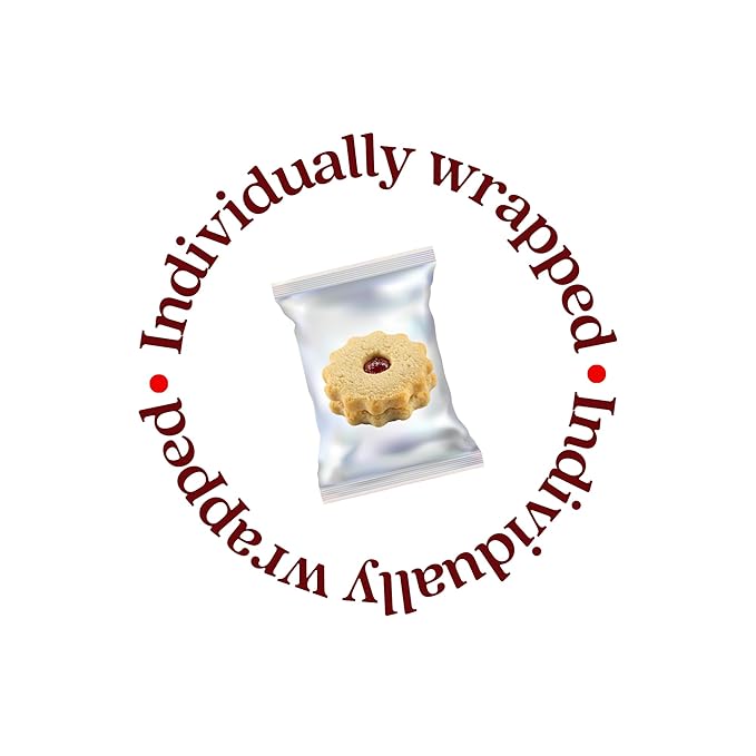 Sugar Free Cookies by Stern?™s Bakery | [10 Count] Strawberry Filled Linzer Tarts | Sugar Free Cookies and Snacks for Diabetics | Low Carb Snacks for Adults