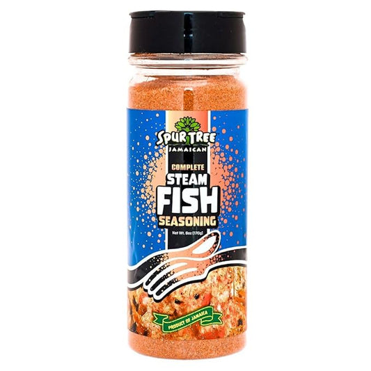 Spur Tree Steam Fish Seasoning ??Dried Spices Mix to Experience Authentic Jamaican Cuisine ??All-in-one Seasoning Blend (6 Oz)