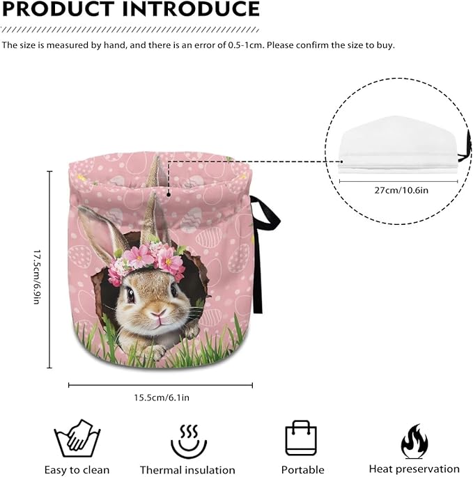 Easter Egg Tea Cozy for Teapot Insulated Large Teapot Cover to Keep Warm Tea Kettle Cover Machine Washable for Home Kitchen Tea Party Table D챕cor